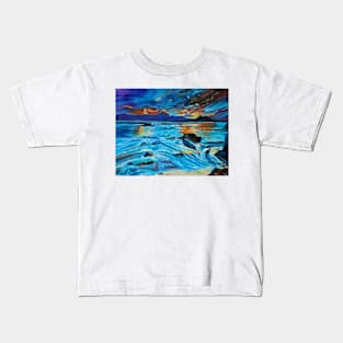 Tropical Sunset Kids T-Shirt